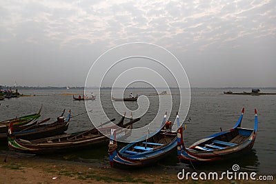 Colorful Boat Editorial Stock Photo